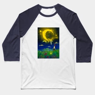 Fishing Baseball T-Shirt